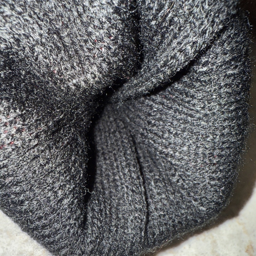 Womens Thick Knit Slipper Socks High Christmas Trees Reindeer Snowflakes Pom Pom - Picture 7 of 10